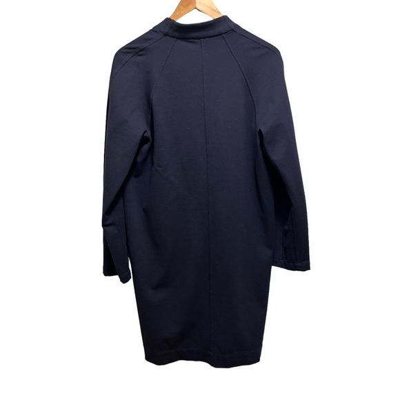 Kit and Ace Long Stretch Cashmere Blend Jacket Size Medium Preppy Monochrome - Picture 4 of 16